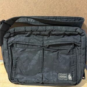 VTG Bape x Porter messenger bag camo black